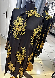 Pamuklu Tunik Gömlek Otantik