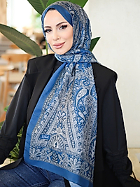 Piraye Desen İthal Pamuk Şal LACİVER