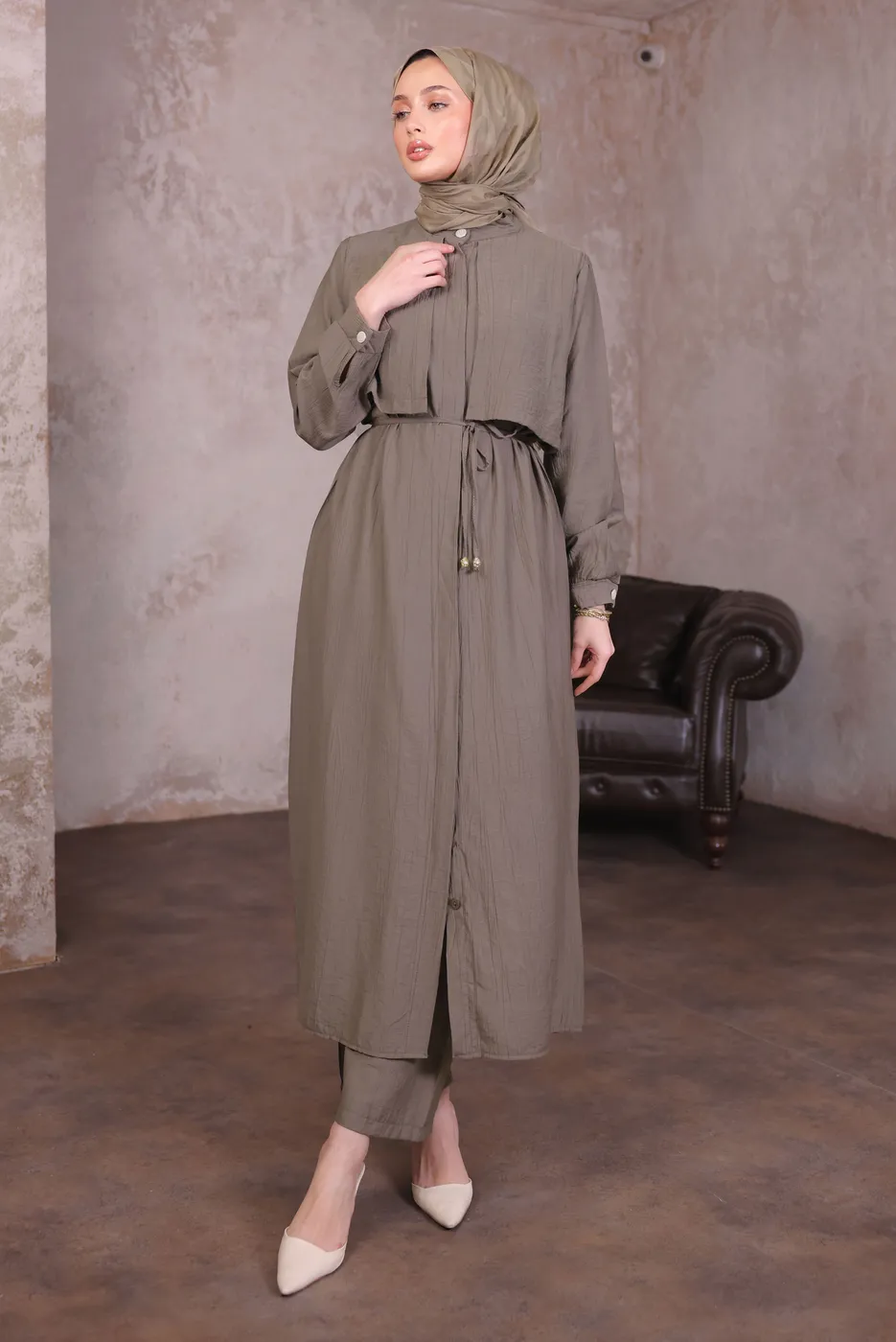 Vizon Uzun Tunik Takım