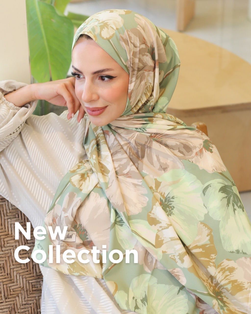 Yeşil Müjgan Model Cupra Şal