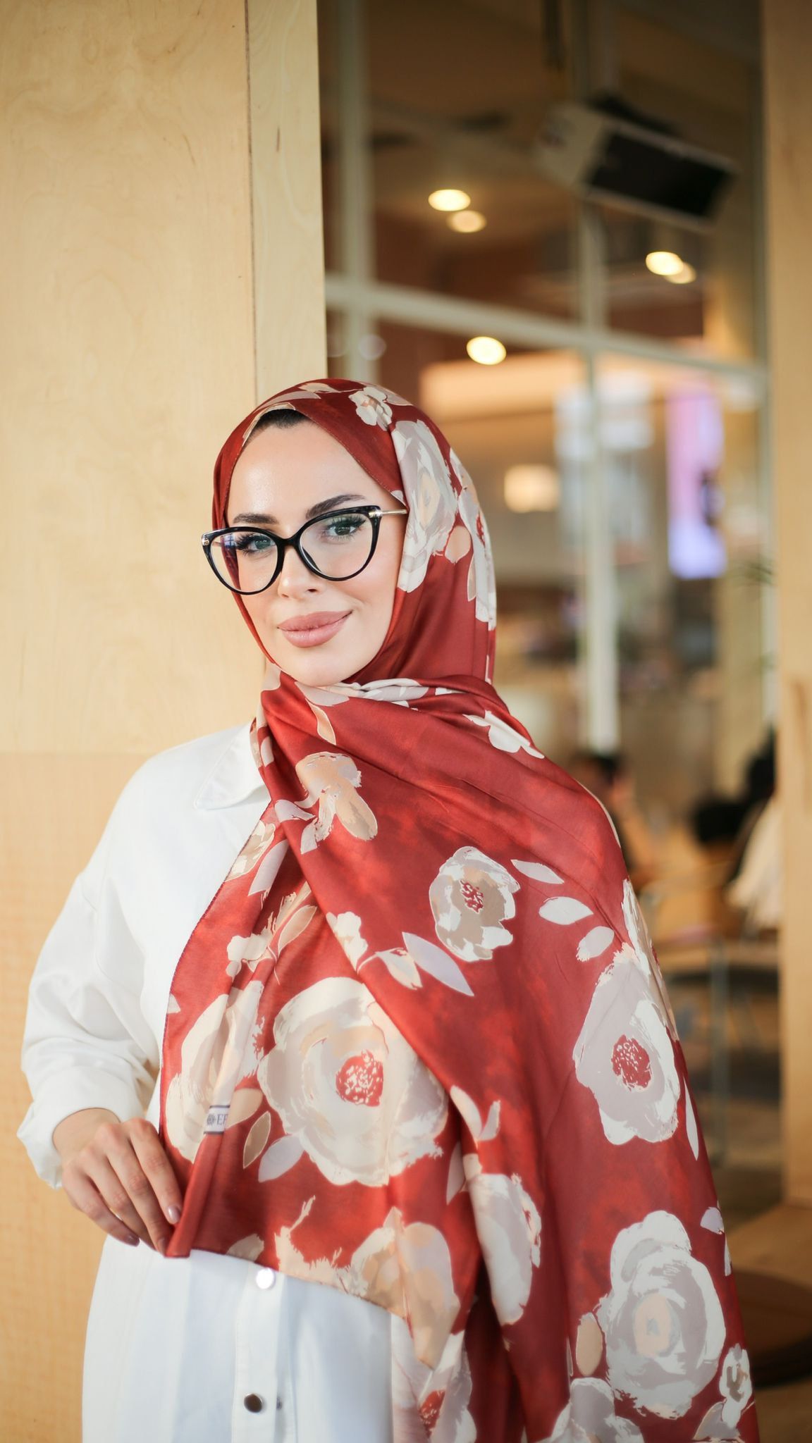 Müjgan Desen Hint Pamuk KIRMIZI