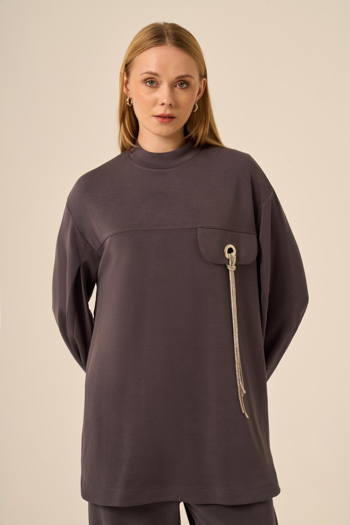 Pilise Kol Modal İkili Takım Siyah