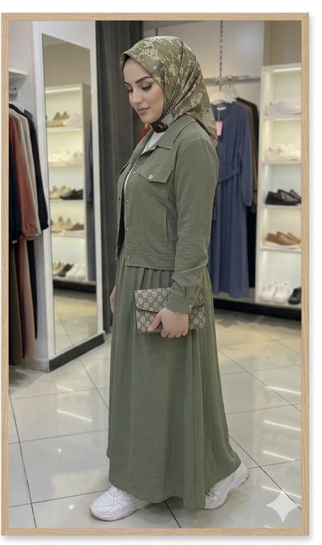 Çağla Cupra Etekli İkili Takım